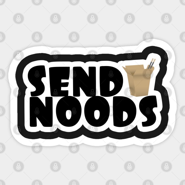 Send Noods Sticker by Iamthepartymonster